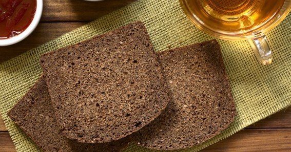 Pumpernickel Compared. Rye Bread