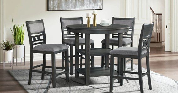 The Elegance Of Counter Height Dining Room Sets